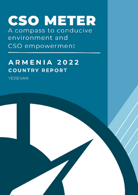 CSO METER A compass to conducive environment and CSO empowerment: 2022 Armenia Report